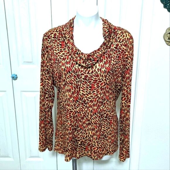 Pendleton Tops - NWOT Pendleton Woman's Long Sleeve Cowl Neck Lightweight Shirt